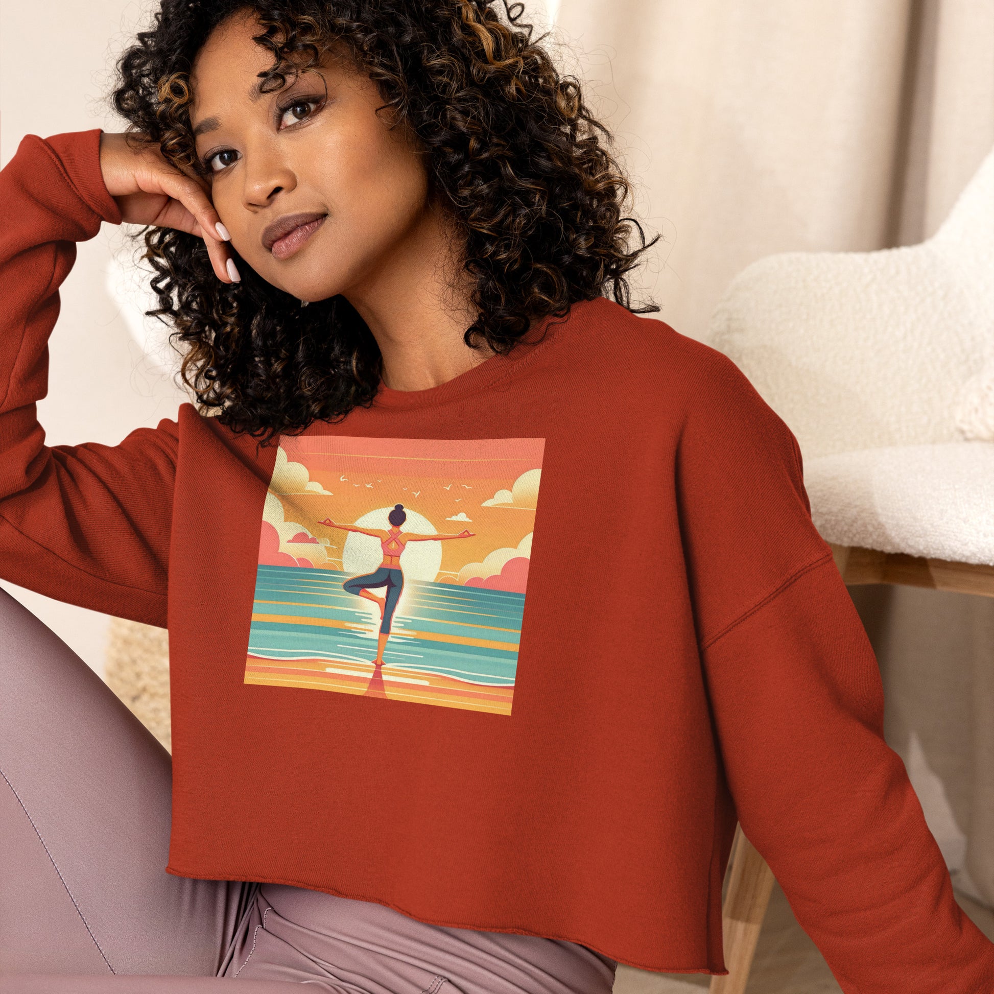 Balance Crop Sweatshirt