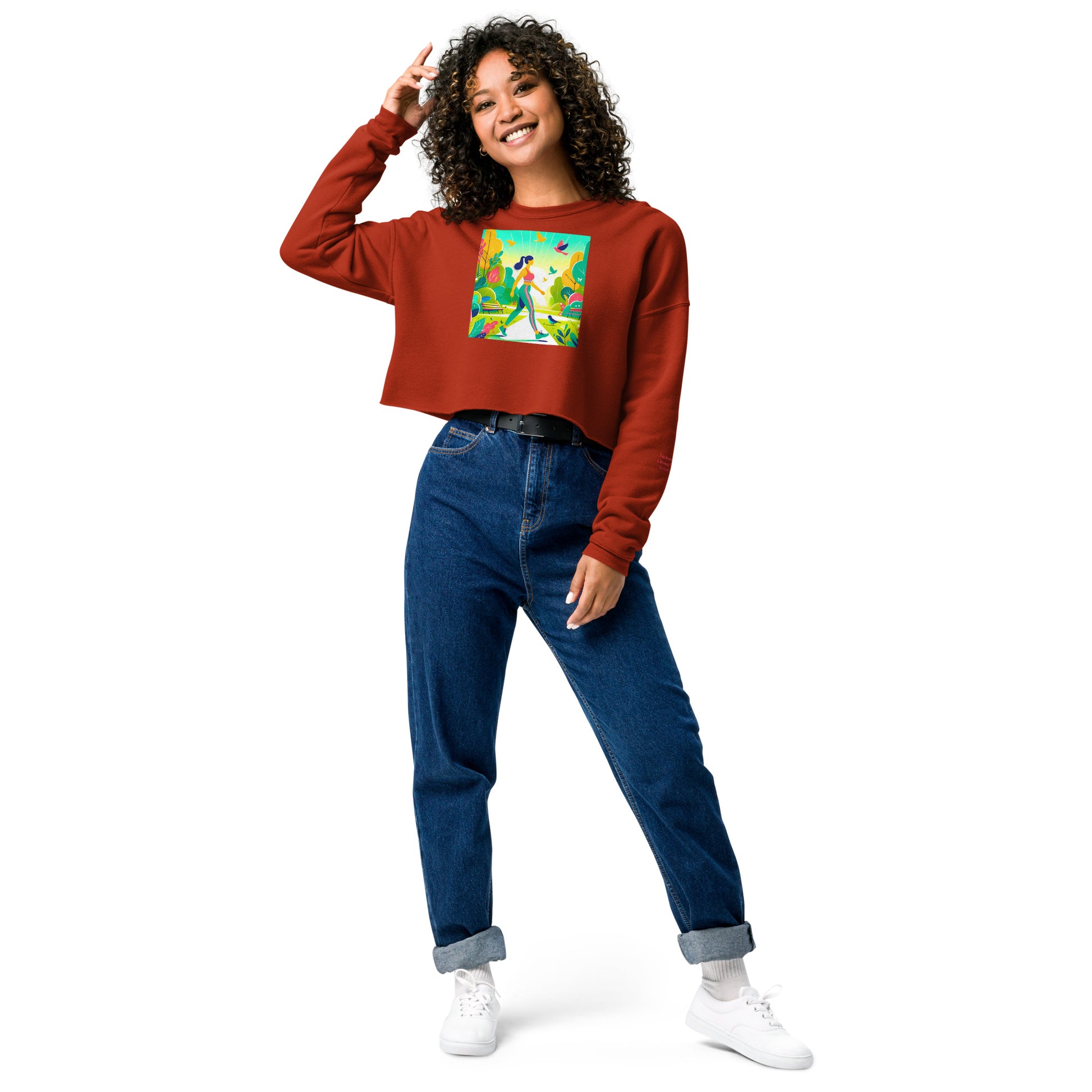 Embrace Crop Sweatshirt