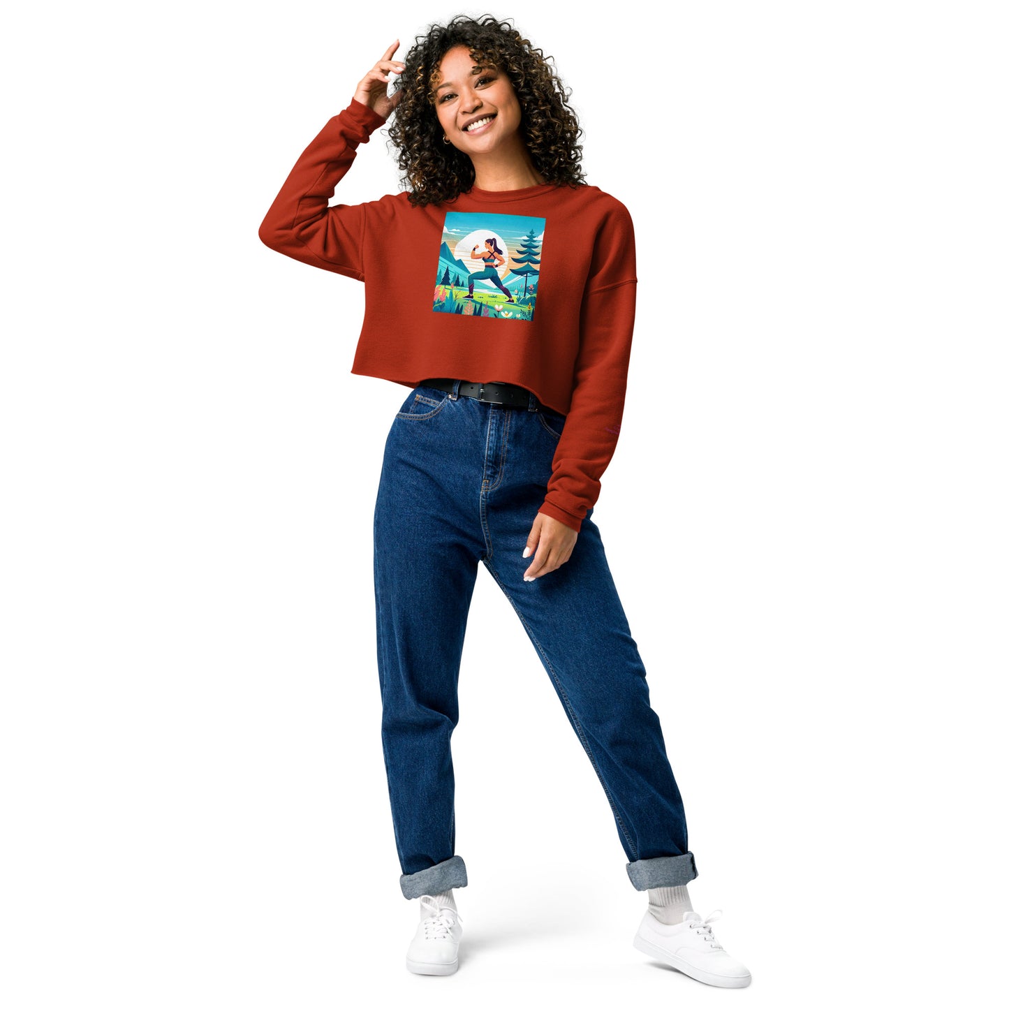 Acknowledge Crop Sweatshirt