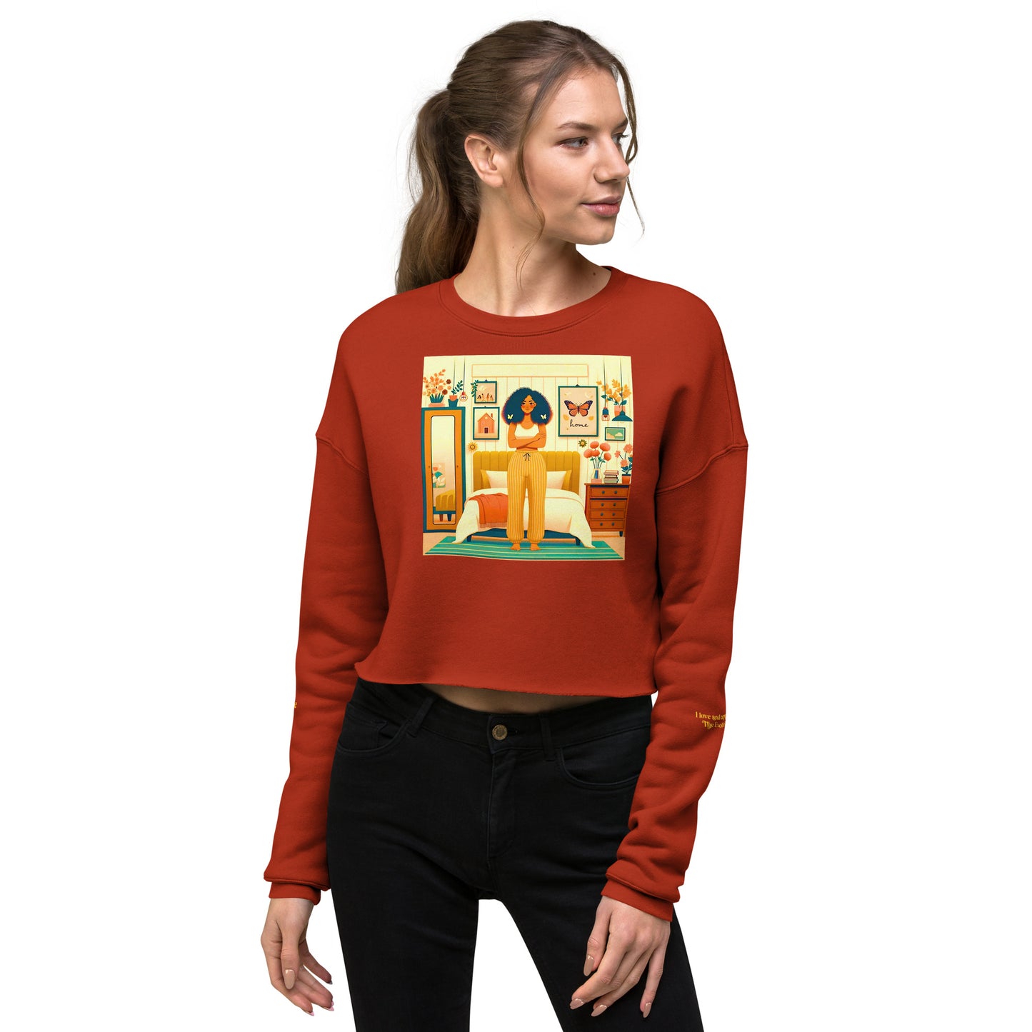 Change Crop Sweatshirt