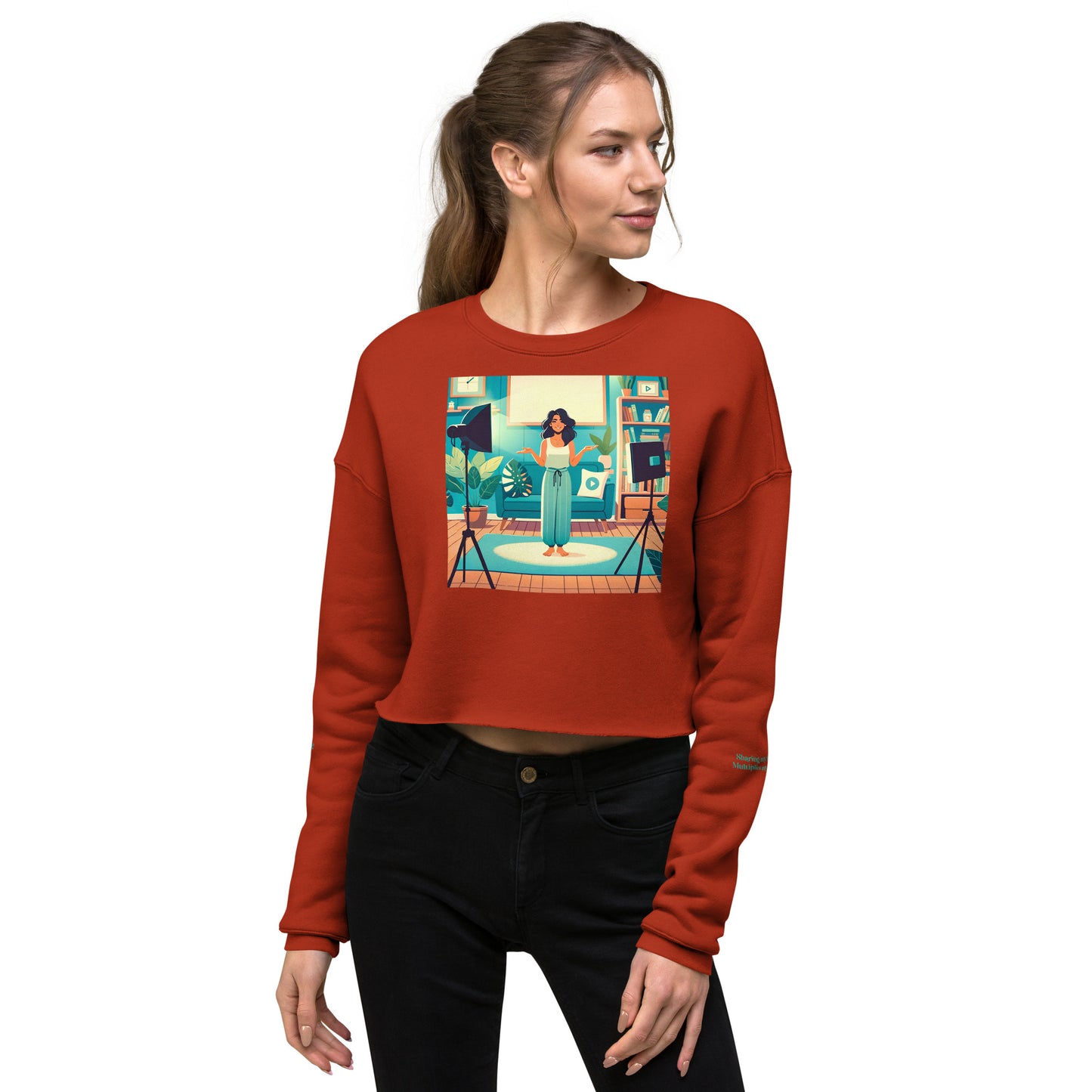 Share Crop Sweatshirt