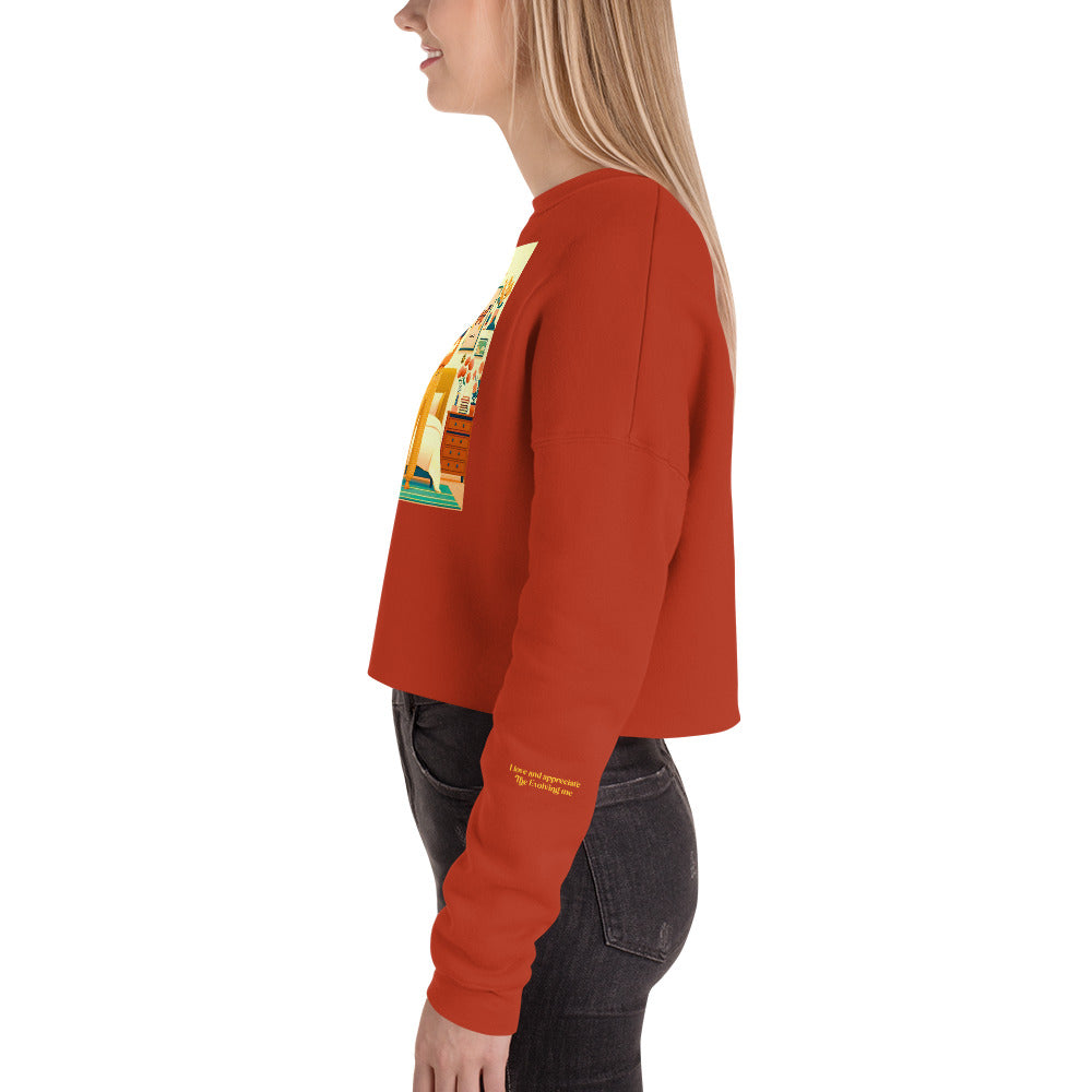 Change Crop Sweatshirt