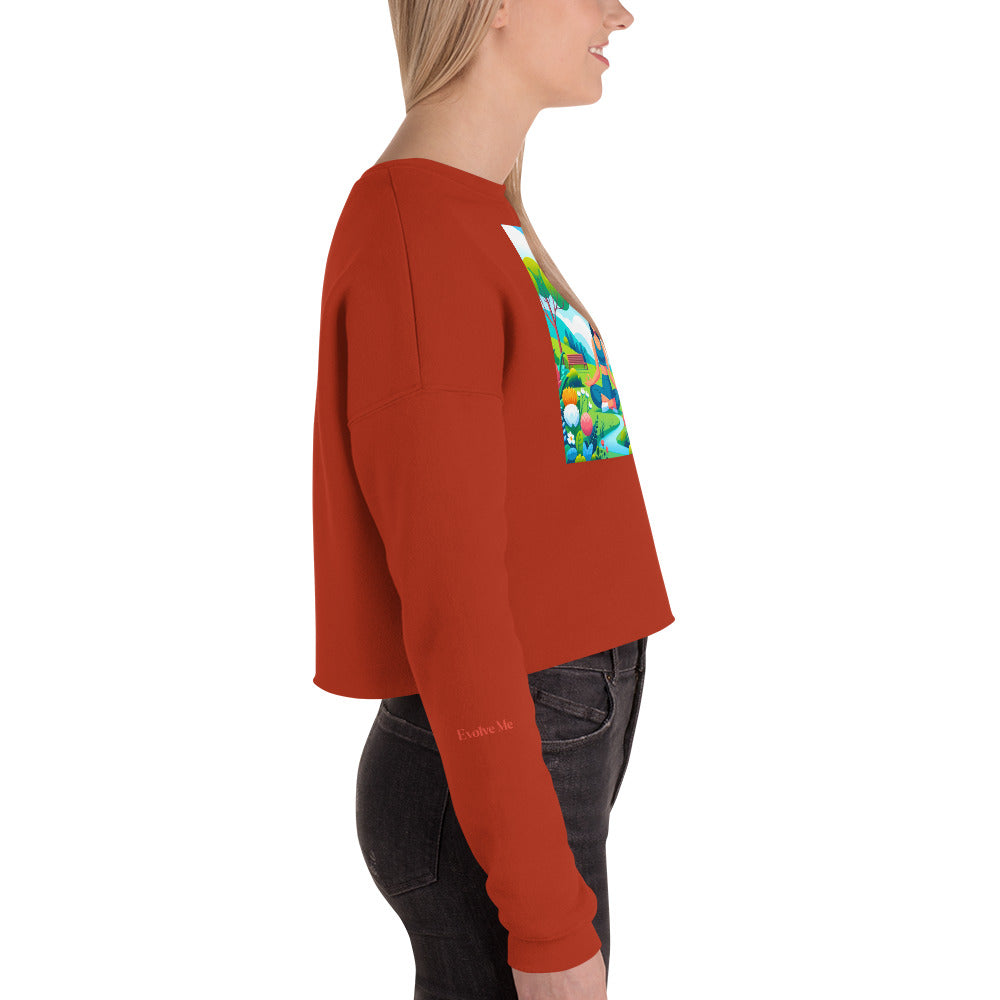 Connect Crop Sweatshirt