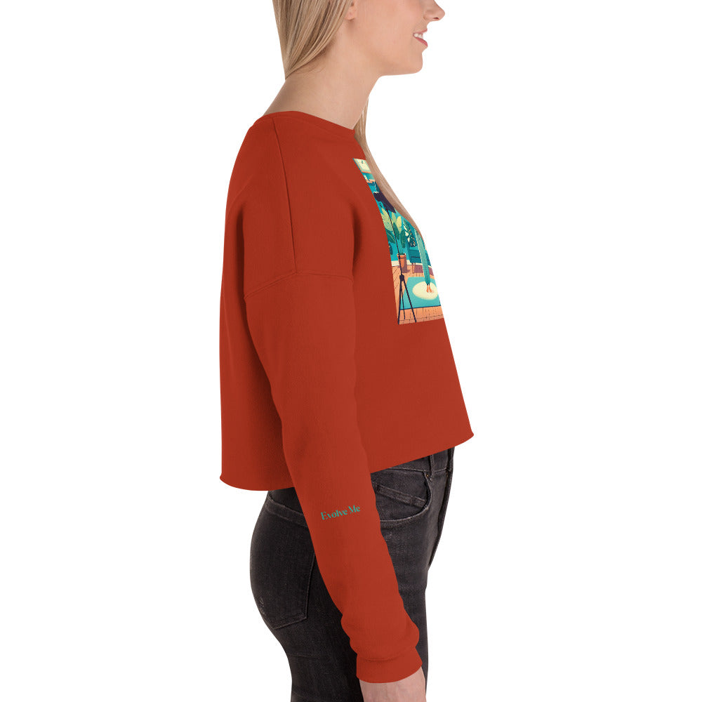 Share Crop Sweatshirt