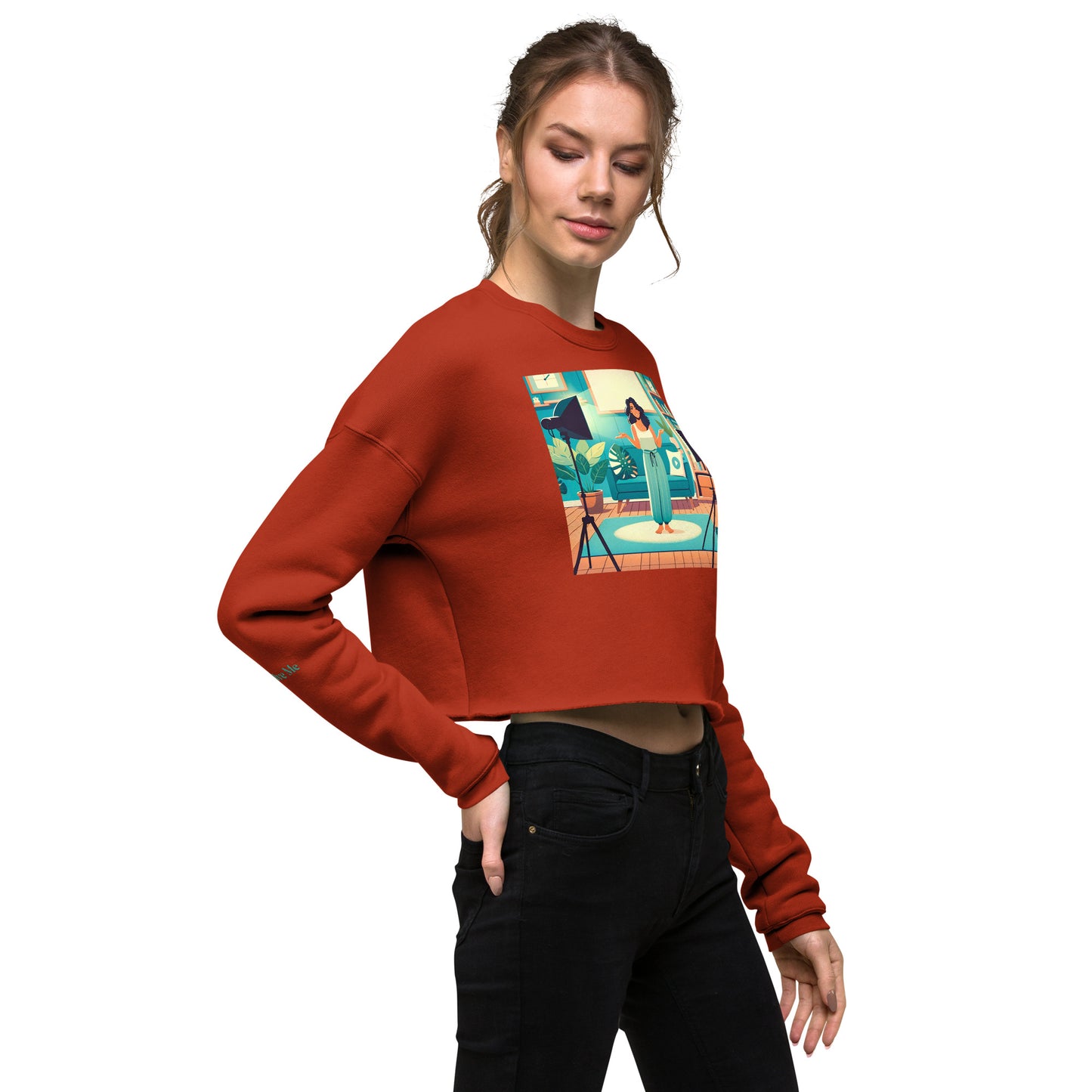 Share Crop Sweatshirt