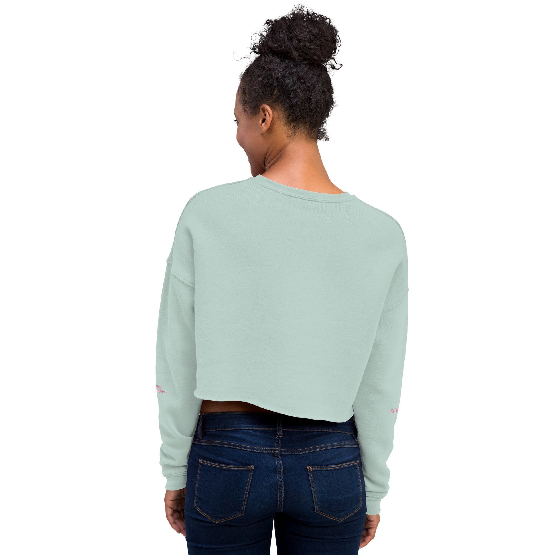 Awake Crop Sweatshirt Back 