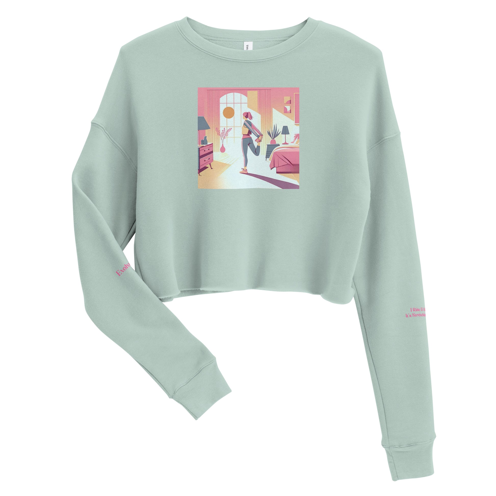 Awake Crop Sweatshirt Front view 