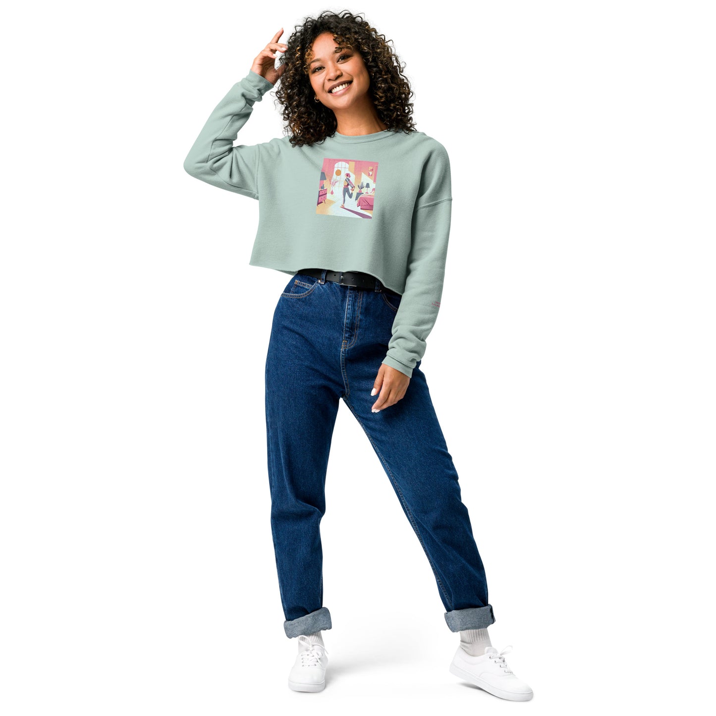 Awake Crop Sweatshirt