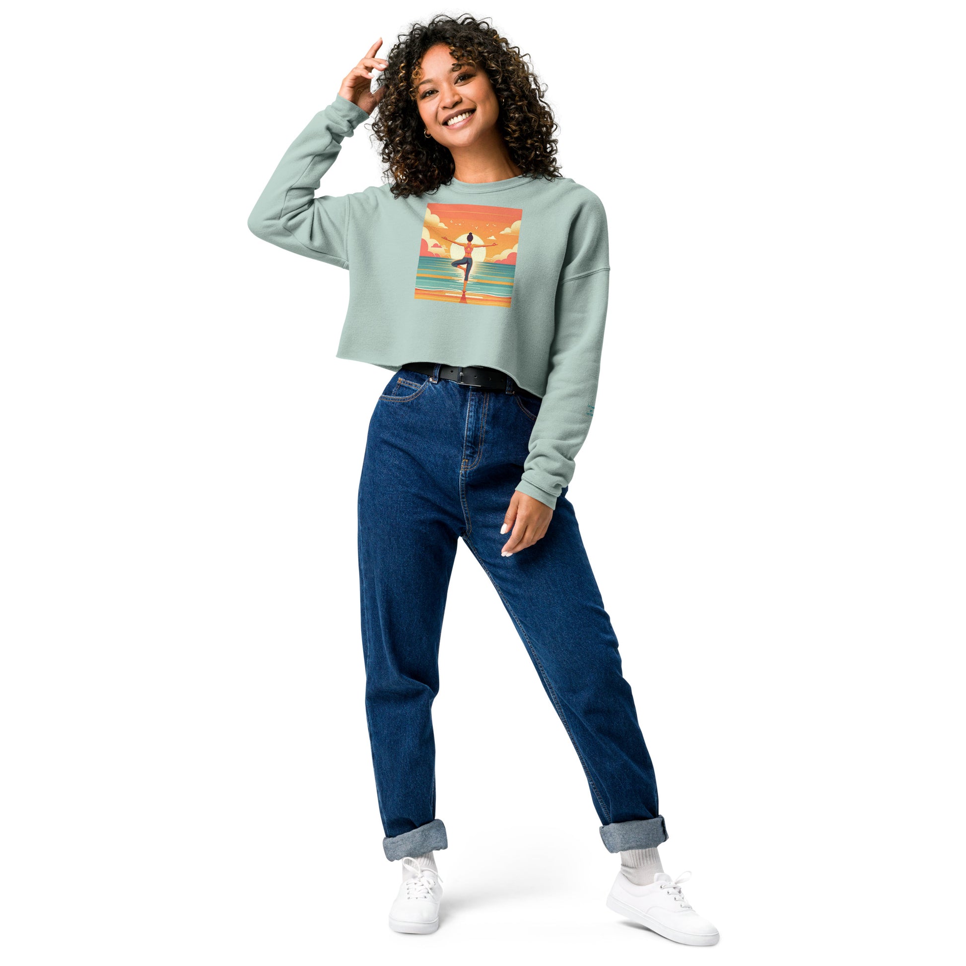 Balance Crop Sweatshirt