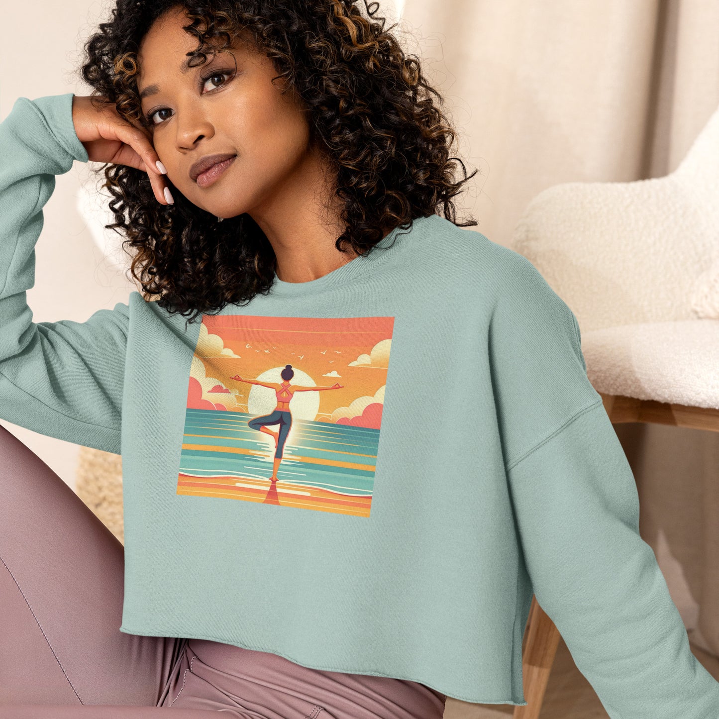 Balance Crop Sweatshirt