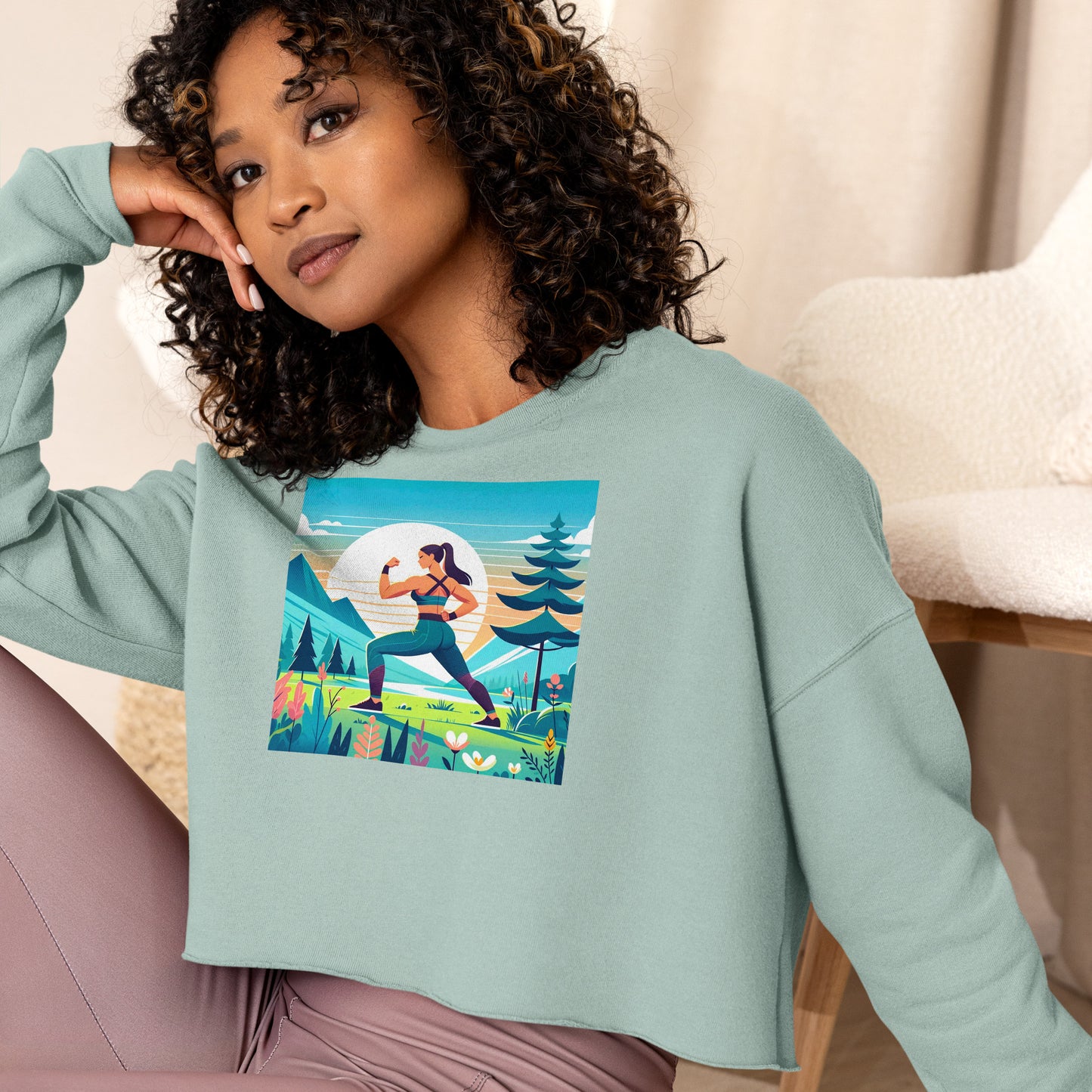 Acknowledge Crop Sweatshirt