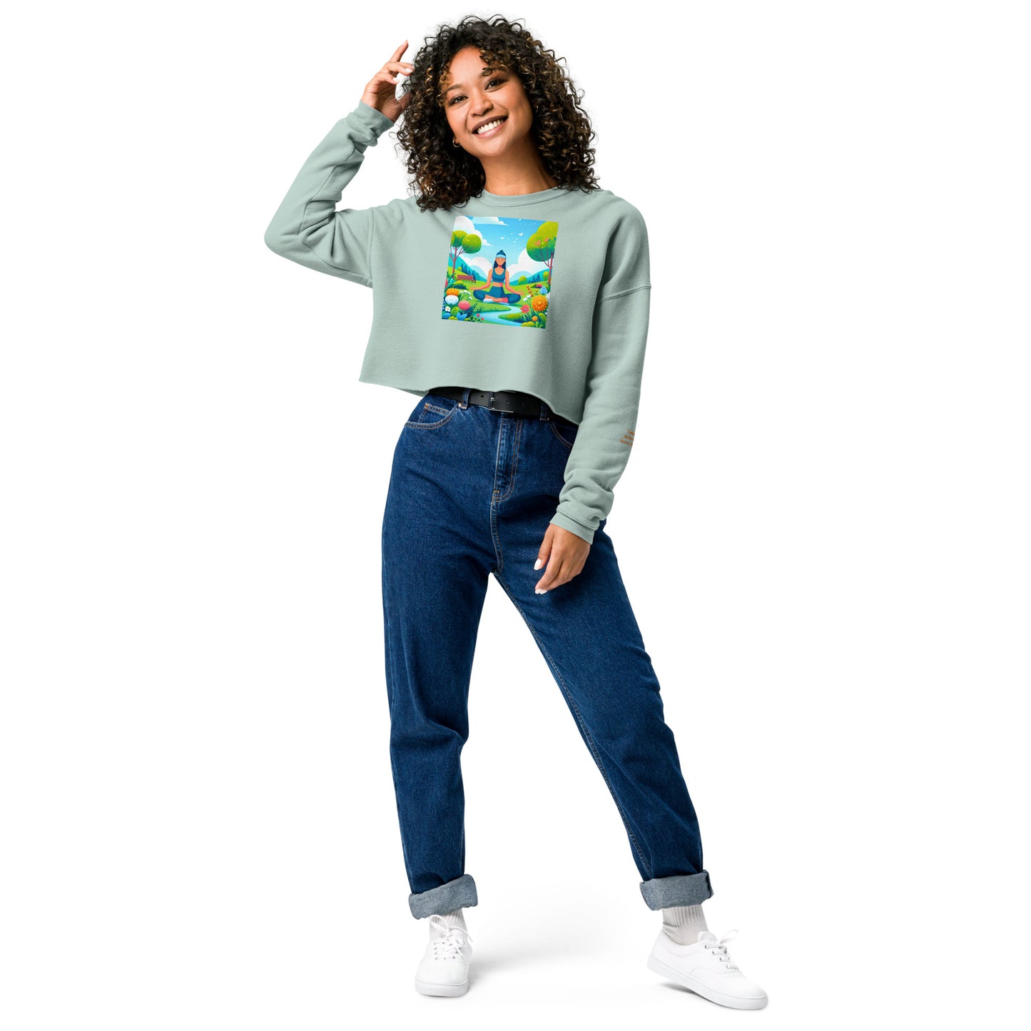 Connect Crop Sweatshirt