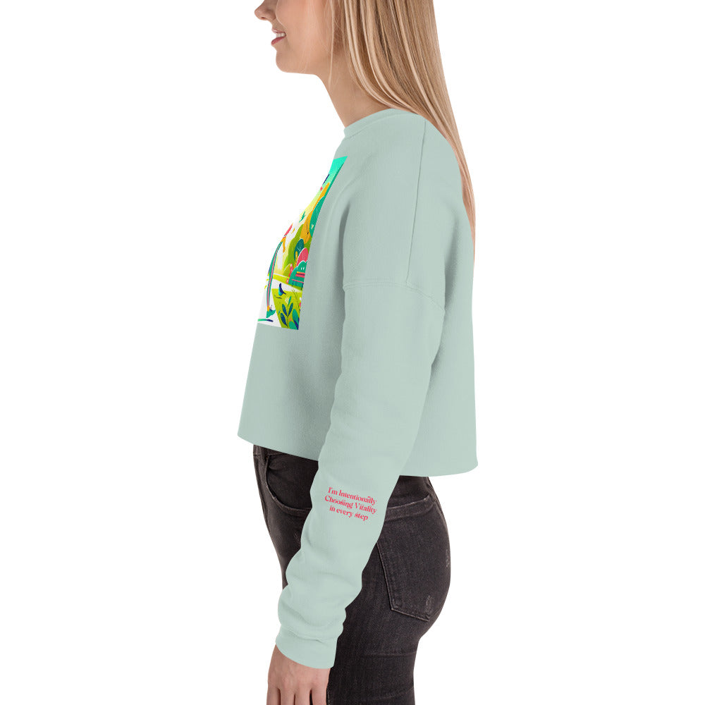 Embrace Crop Sweatshirt