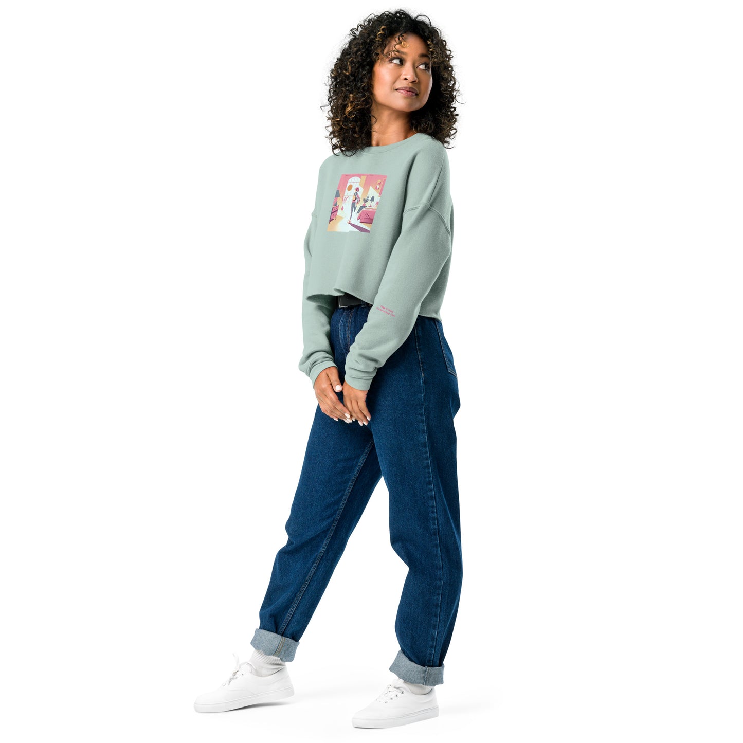 Awake Crop Sweatshirt