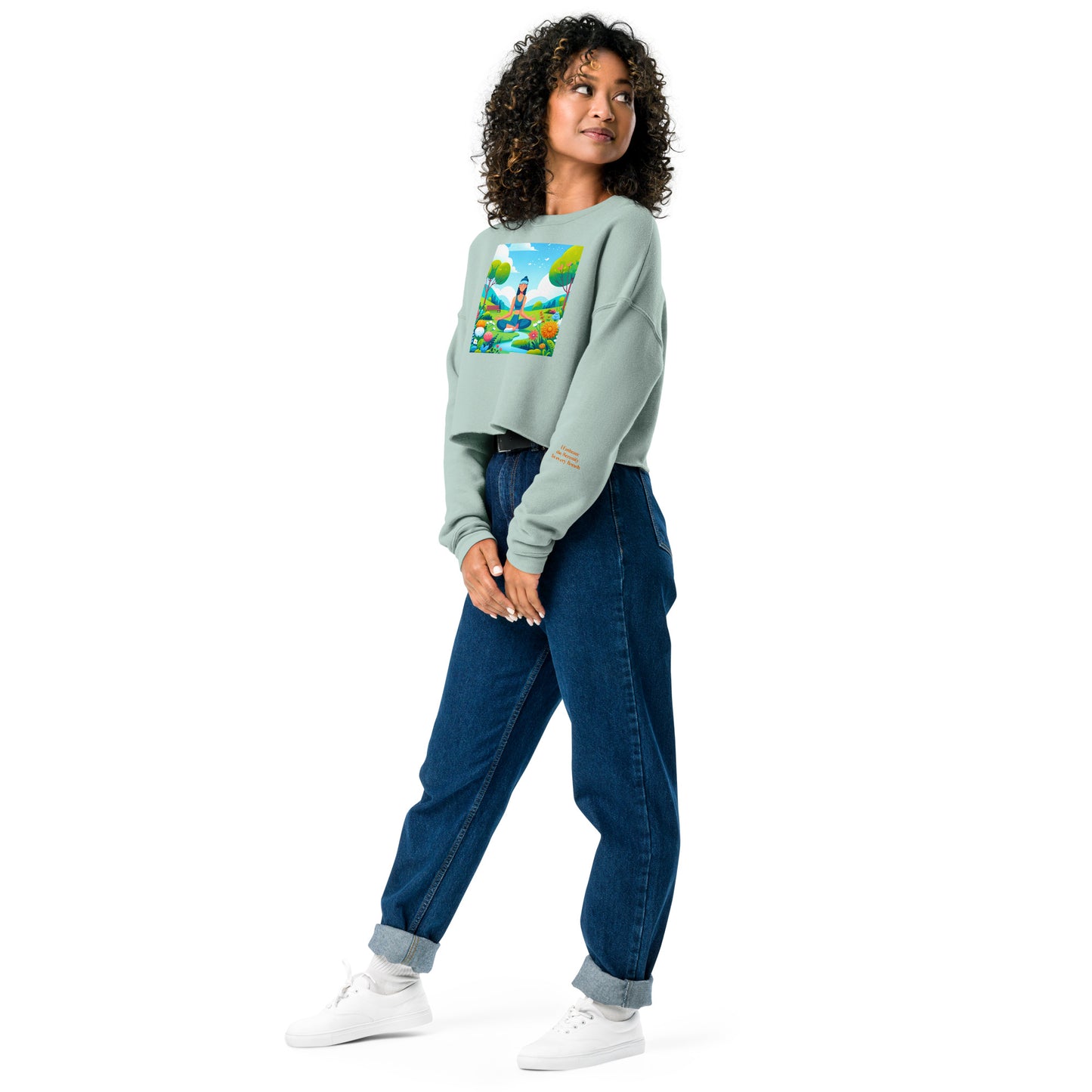 Connect Crop Sweatshirt