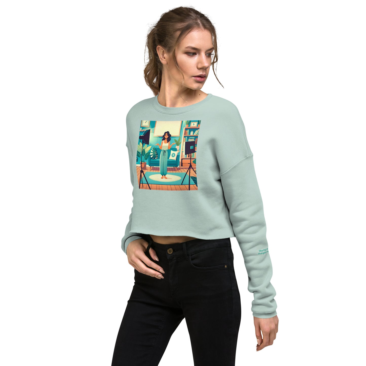 Share Crop Sweatshirt