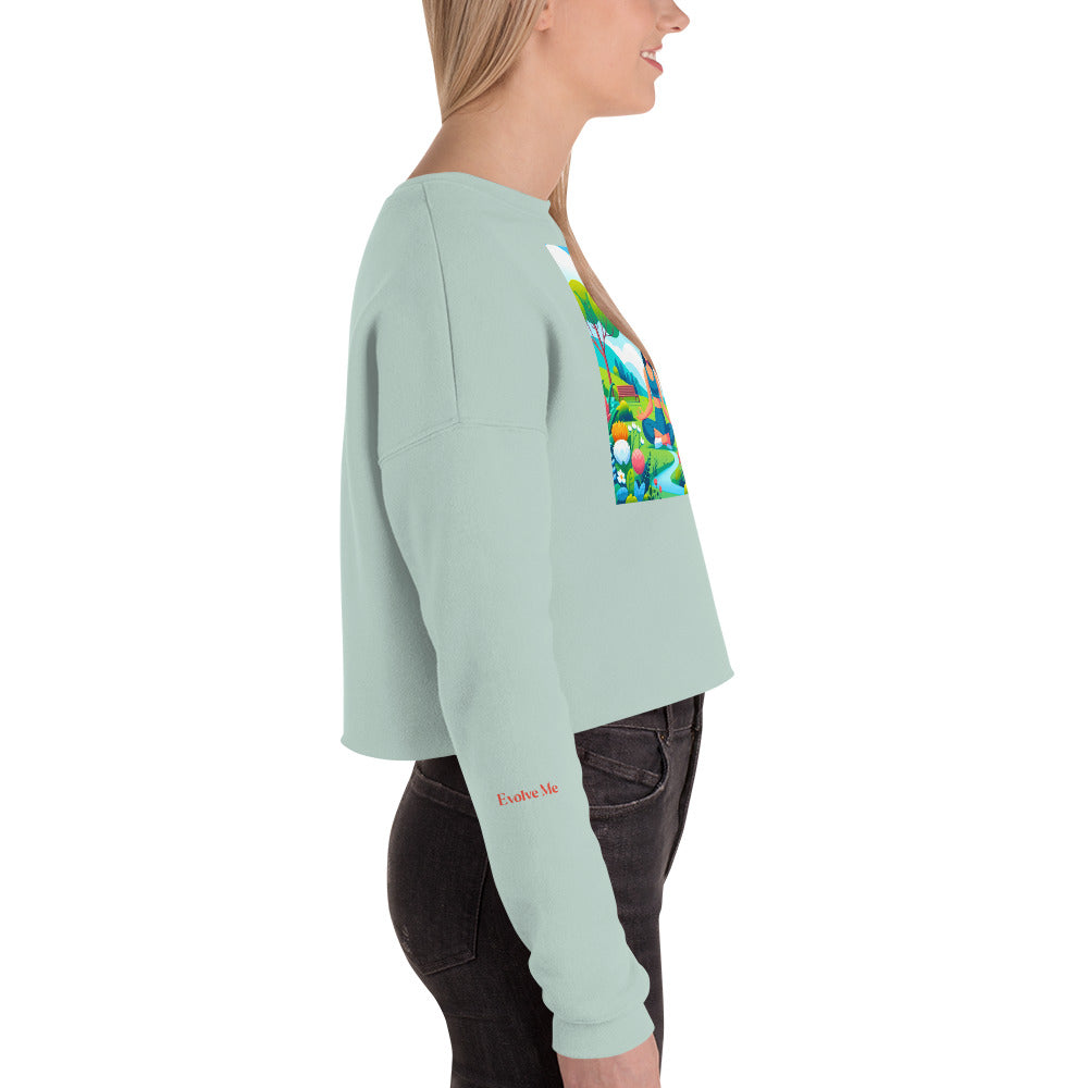 Connect Crop Sweatshirt