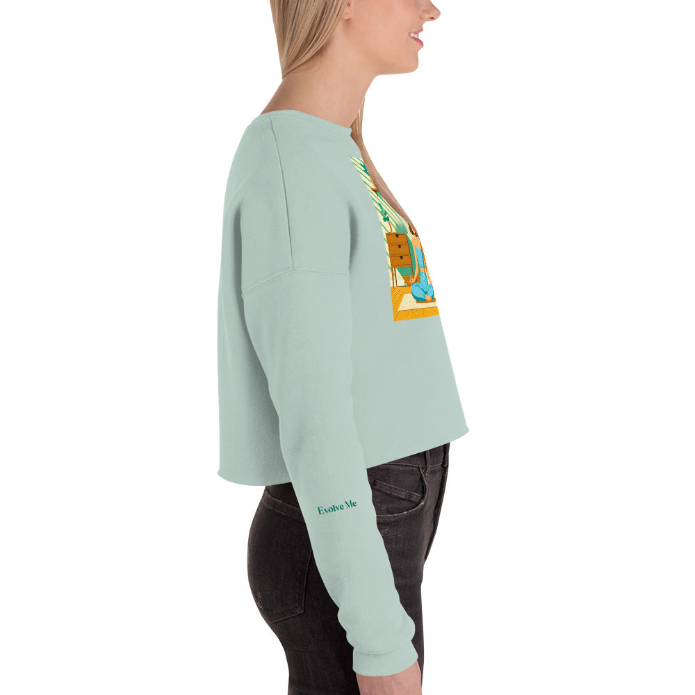 Plan Crop Sweatshirt