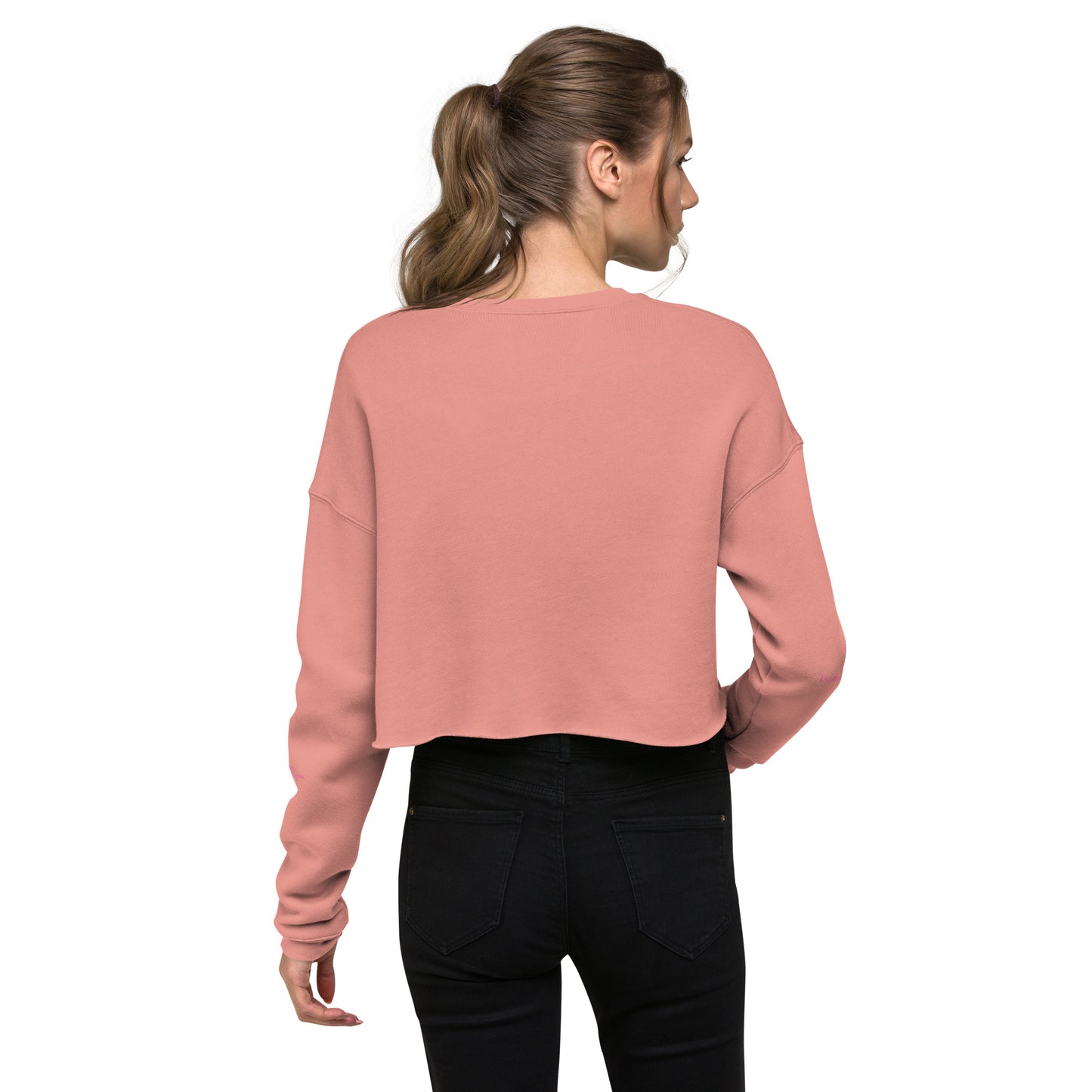 Awake Crop Sweatshirt Back 