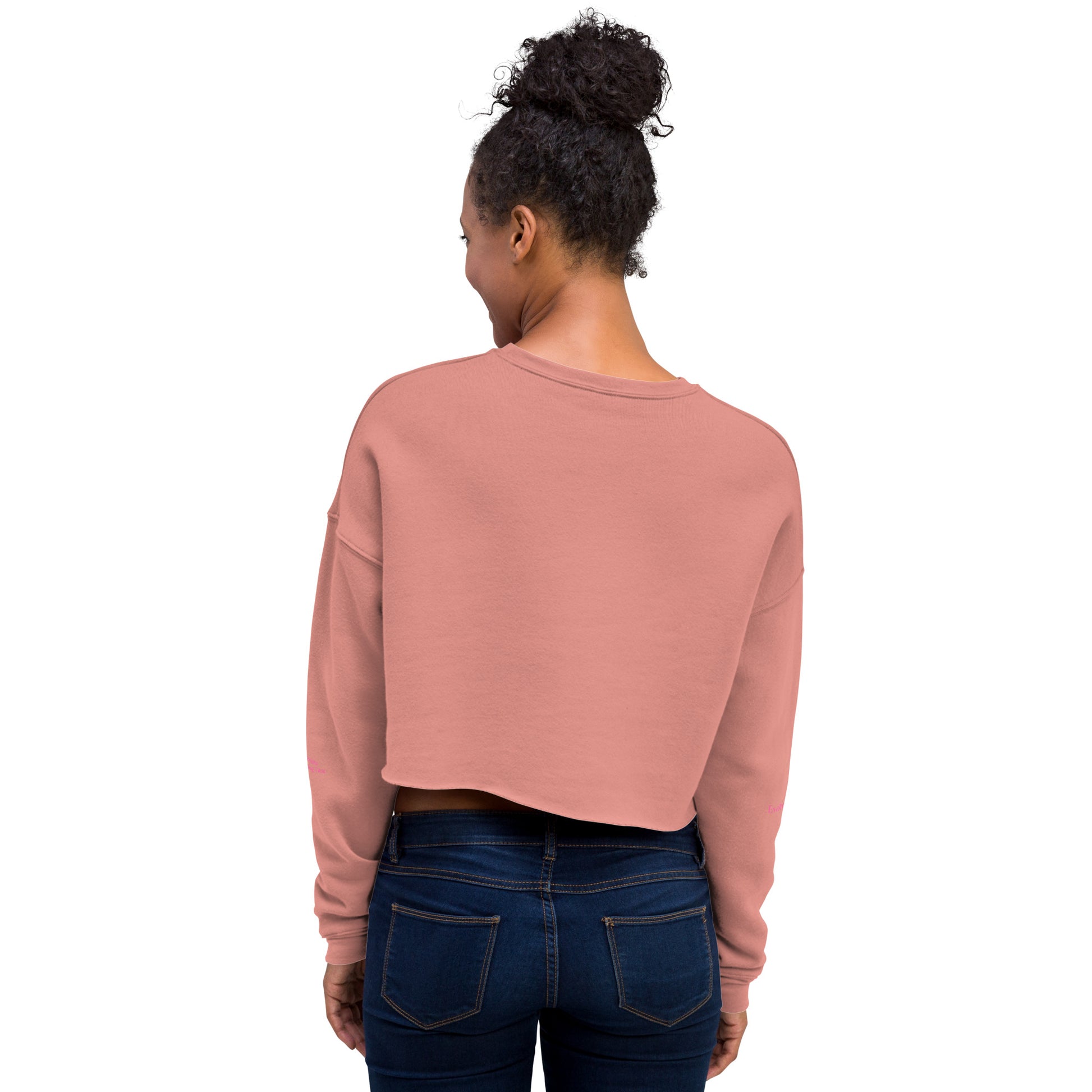 Awake Crop Sweatshirt Back