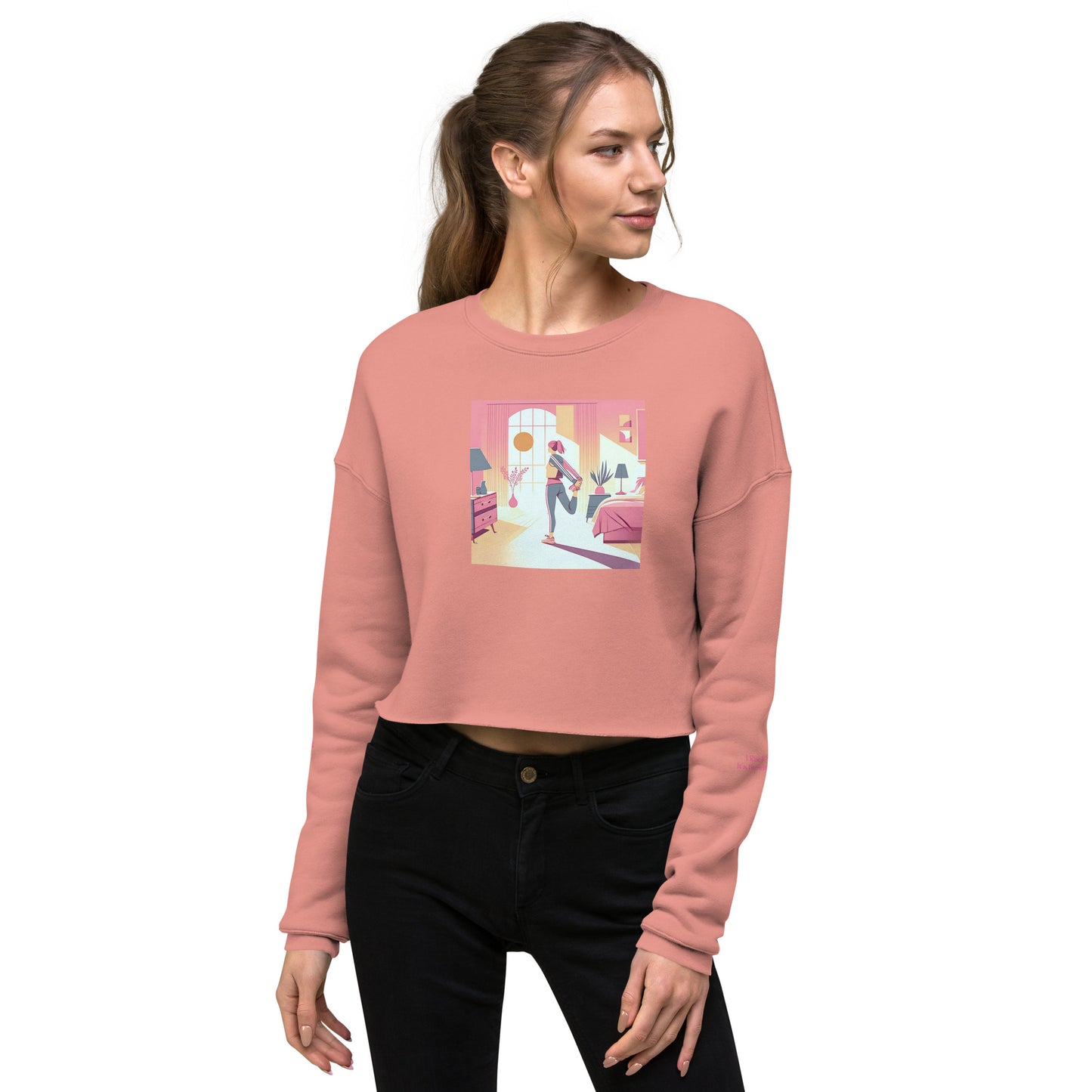 Awake Crop Sweatshirt