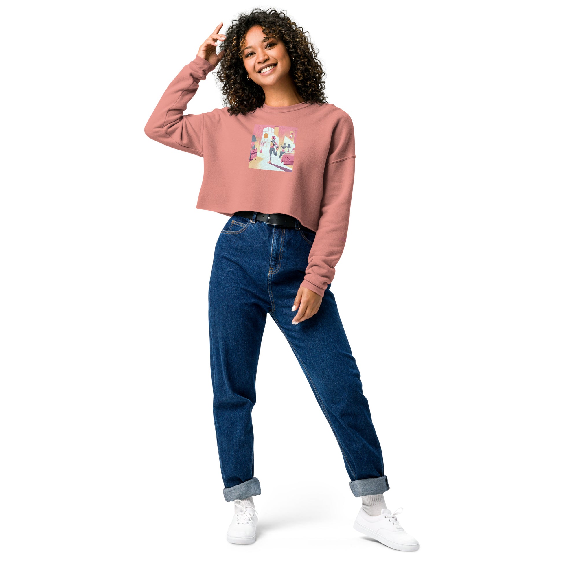 Awake Crop Sweatshirt