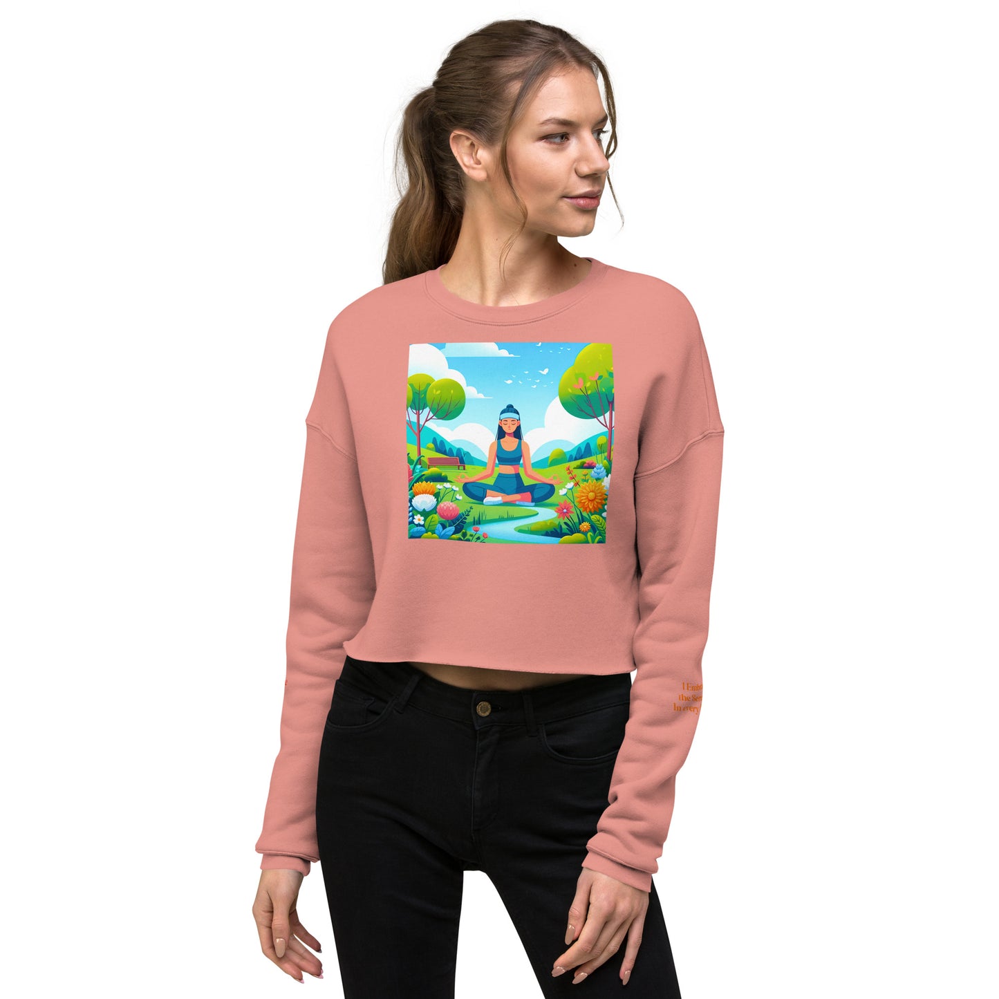 Connect Crop Sweatshirt