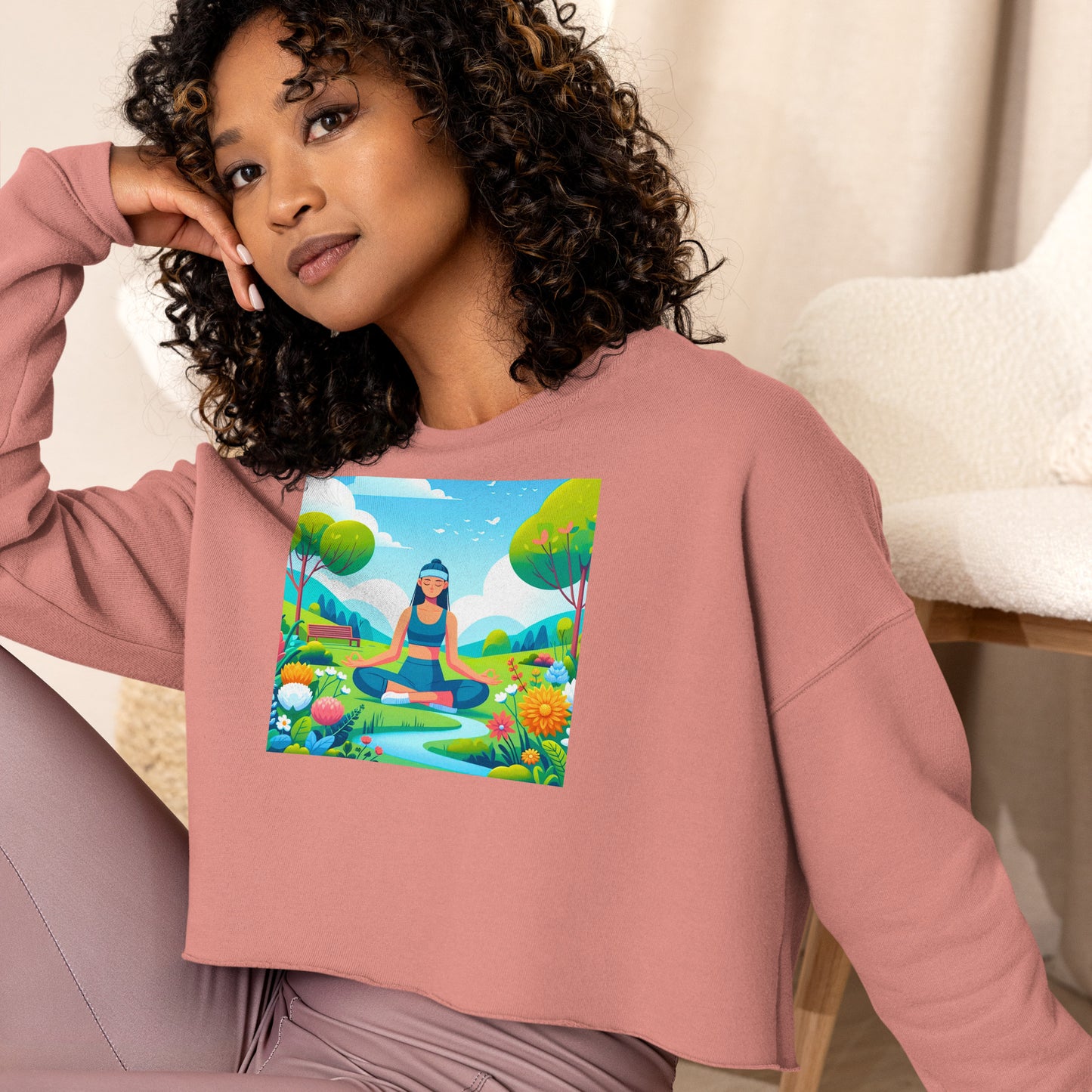 Connect Crop Sweatshirt