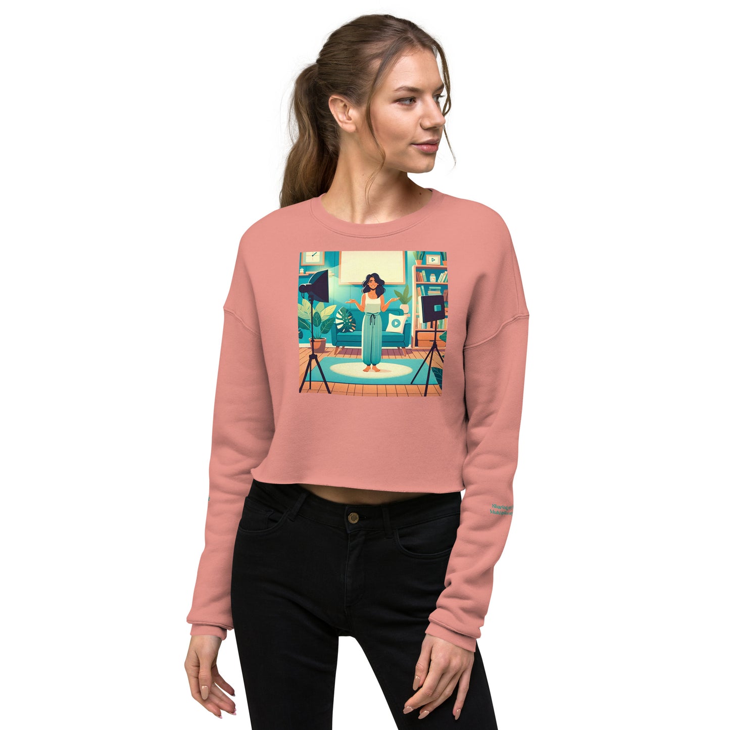 Share Crop Sweatshirt