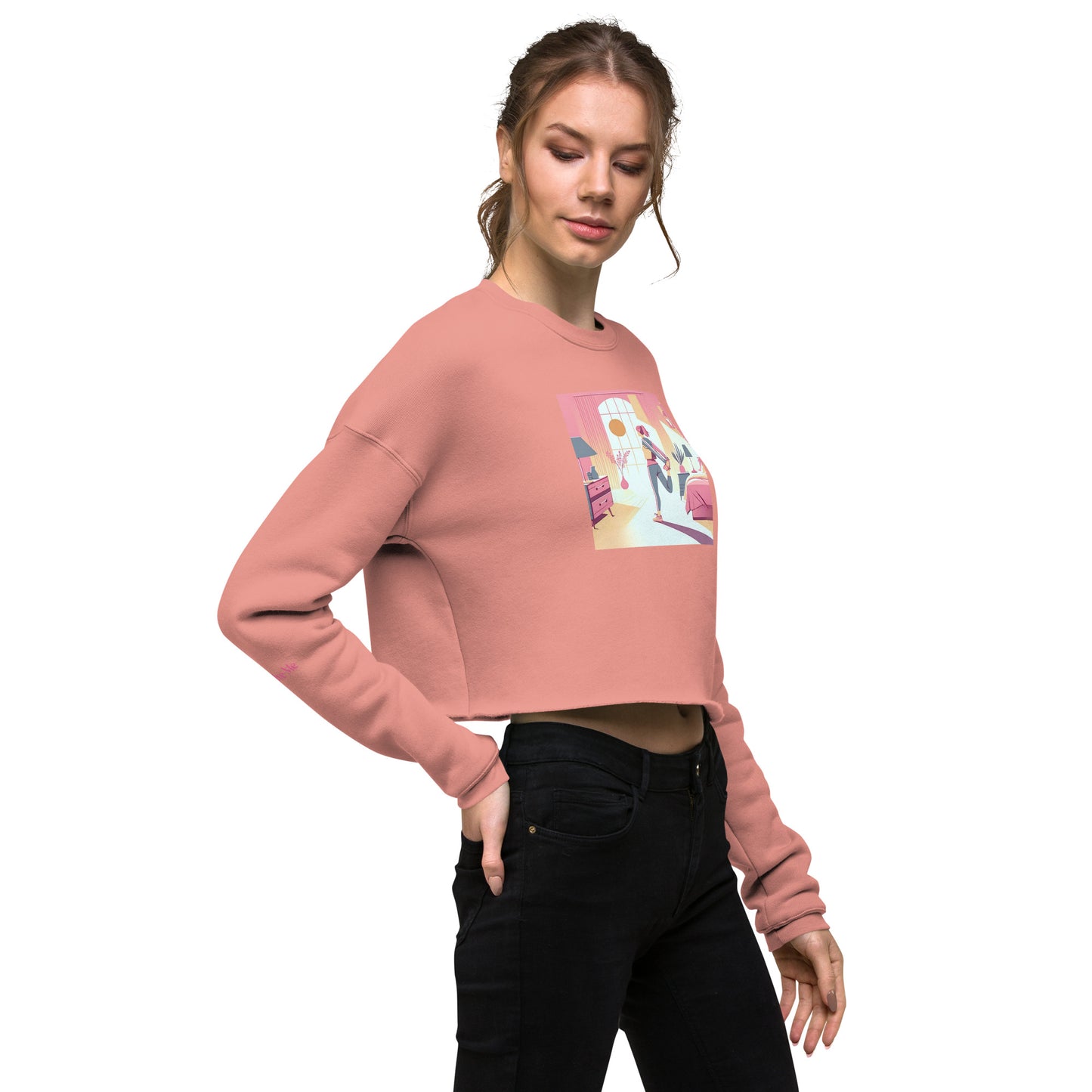 Awake Crop Sweatshirt