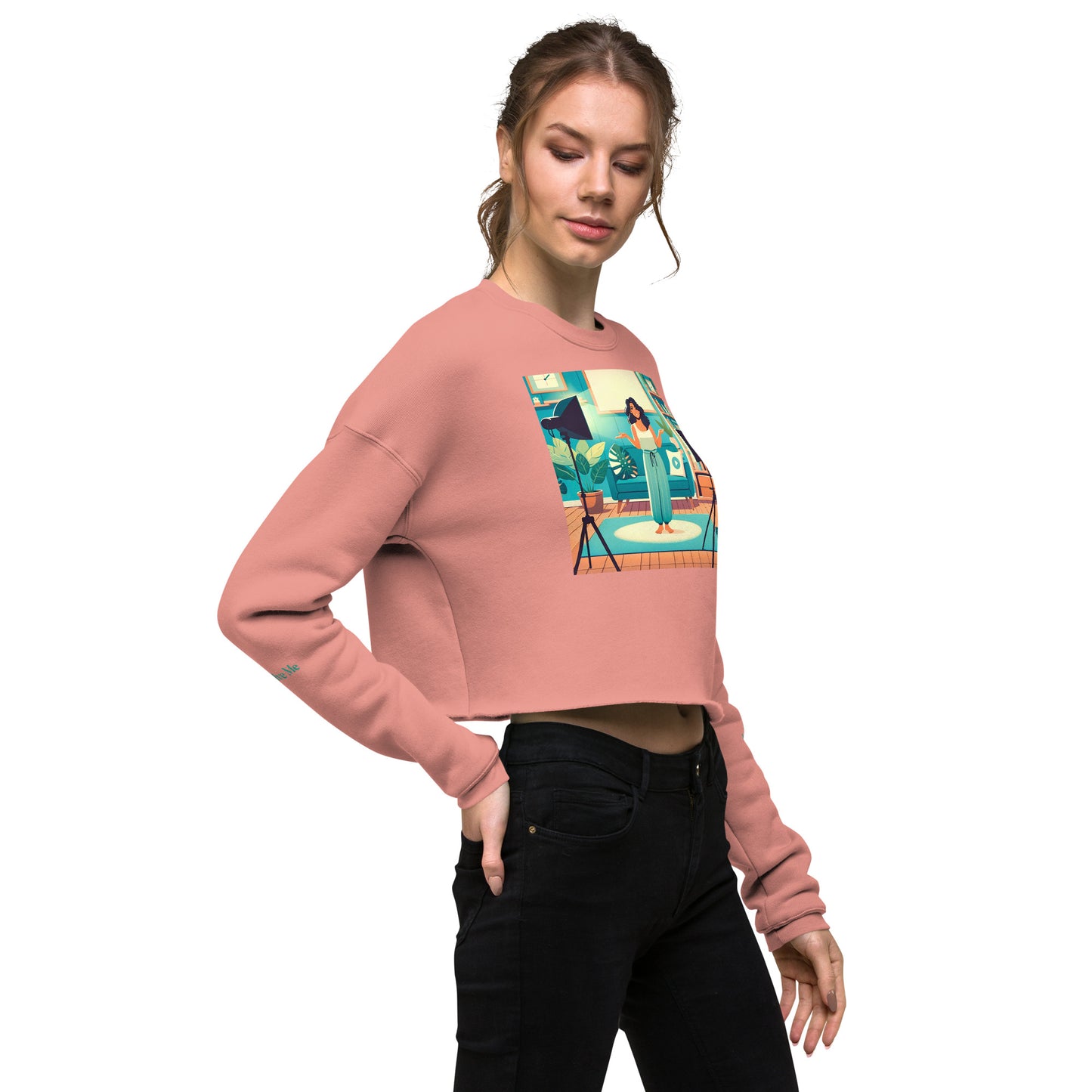 Share Crop Sweatshirt