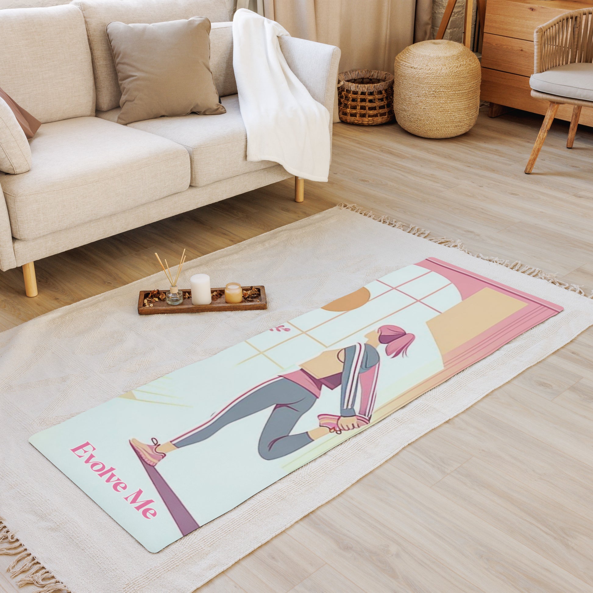 Awake yoga mat 